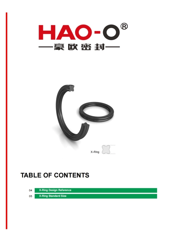 HAO-O Seal X-ring Katalog