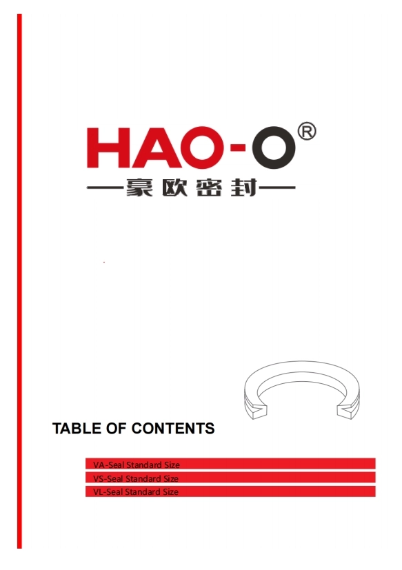 HAO-O Seal V-SEAL Katalog