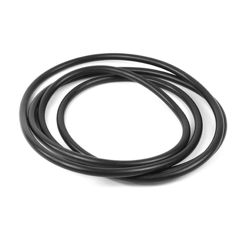 Riesiger gro&szlig;er schwarzer O-Ring