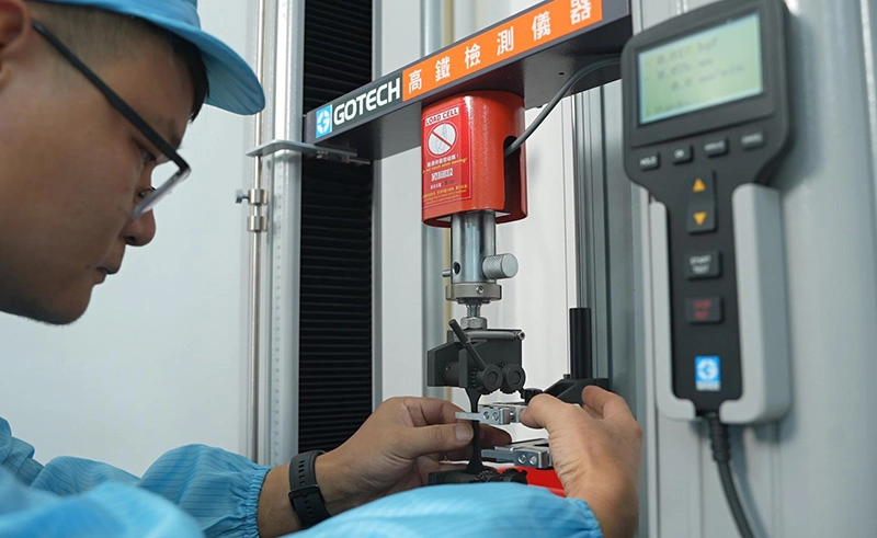 Zugfestigkeitspr&uuml;fung 